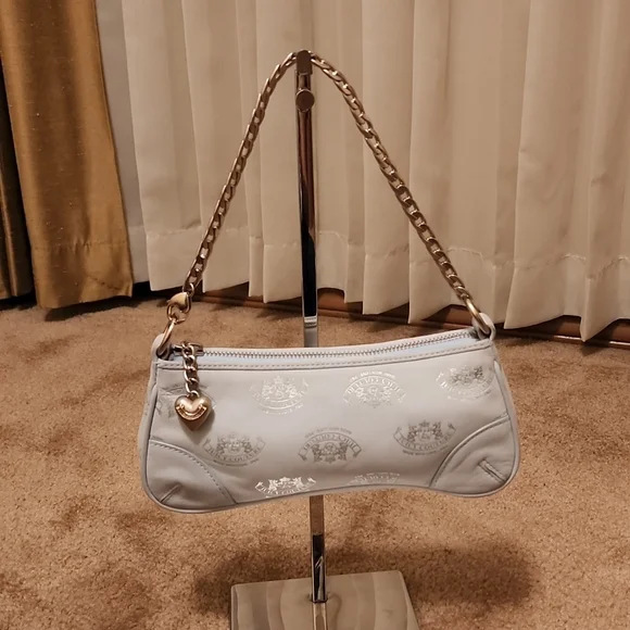 Juicy Couture Vintage Mint P&G Logo Chain Baguette - Picture 1 of 16